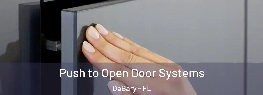 Push to Open Door Systems DeBary - FL