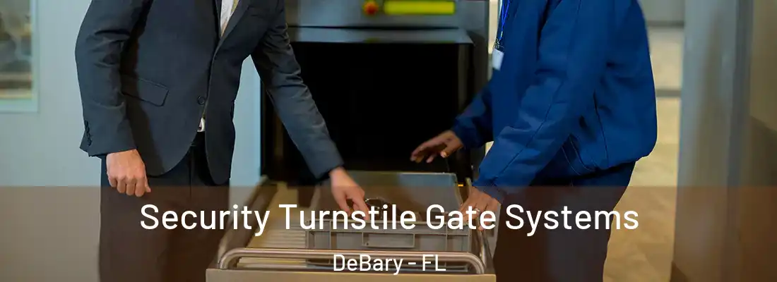 Security Turnstile Gate Systems DeBary - FL